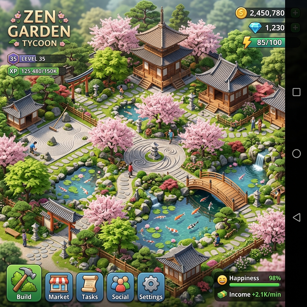 Zen Garden Tycoon